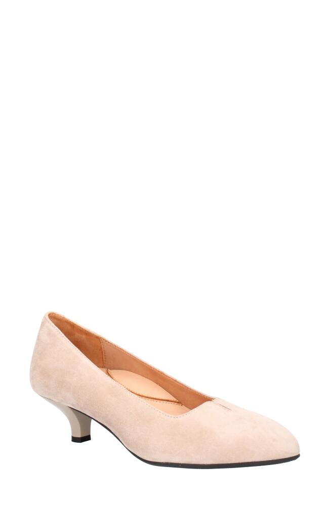 L'Amour des Pieds Kavan Pump in Taupe Cover