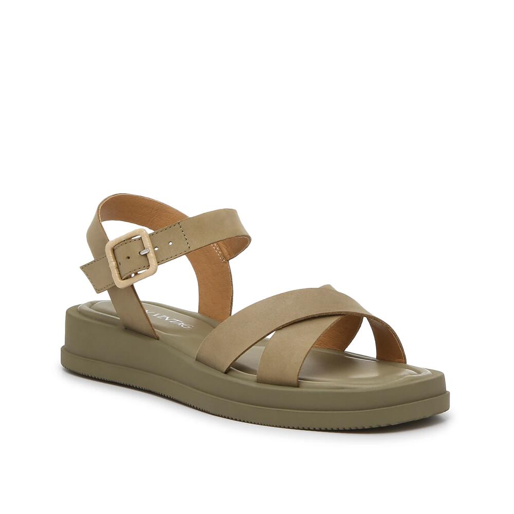 Crown Vintage Cleona Sandal | Women's | Olive Green Cover