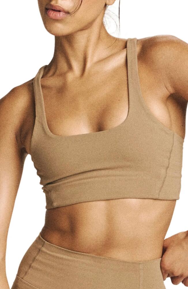 Free People FP Movement Never Better Racerback Bra in Moonrock Cover