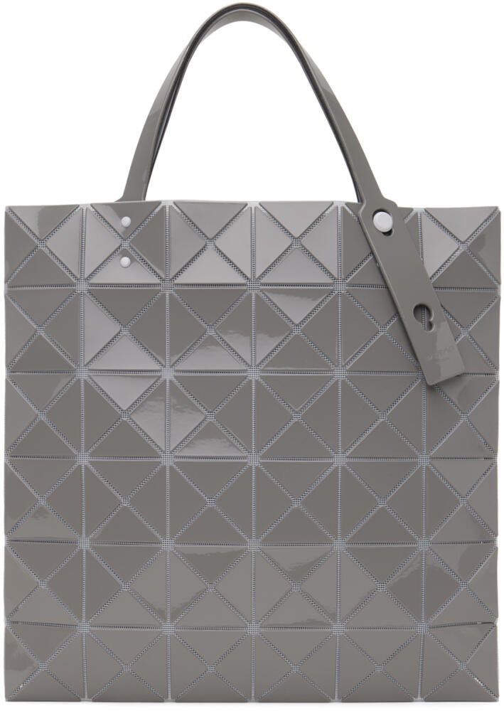 BAO BAO ISSEY MIYAKE Gray Lucent Gloss Tote Cover