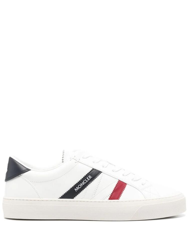 Moncler Monaco 2 leather sneakers - White Cover