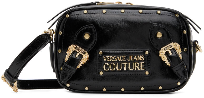 Versace Jeans Couture SSENSE Exclusive Black Biker Bag Cover