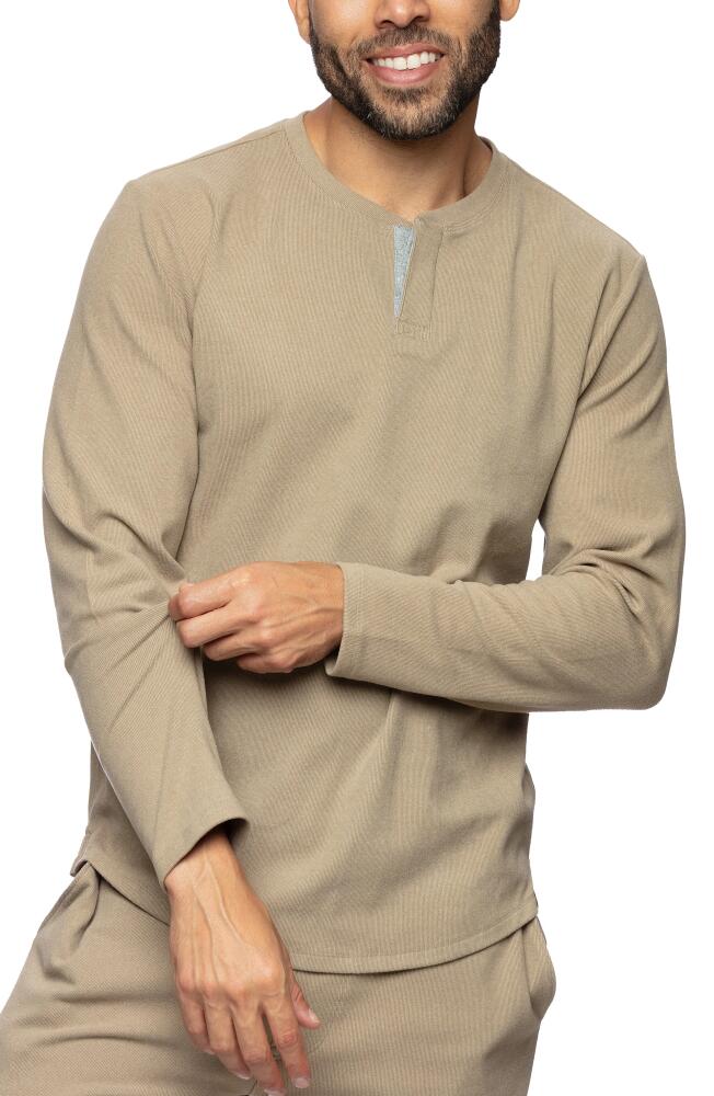 Fundamental Coast Northend Ribbed Henley in Caramel Cover