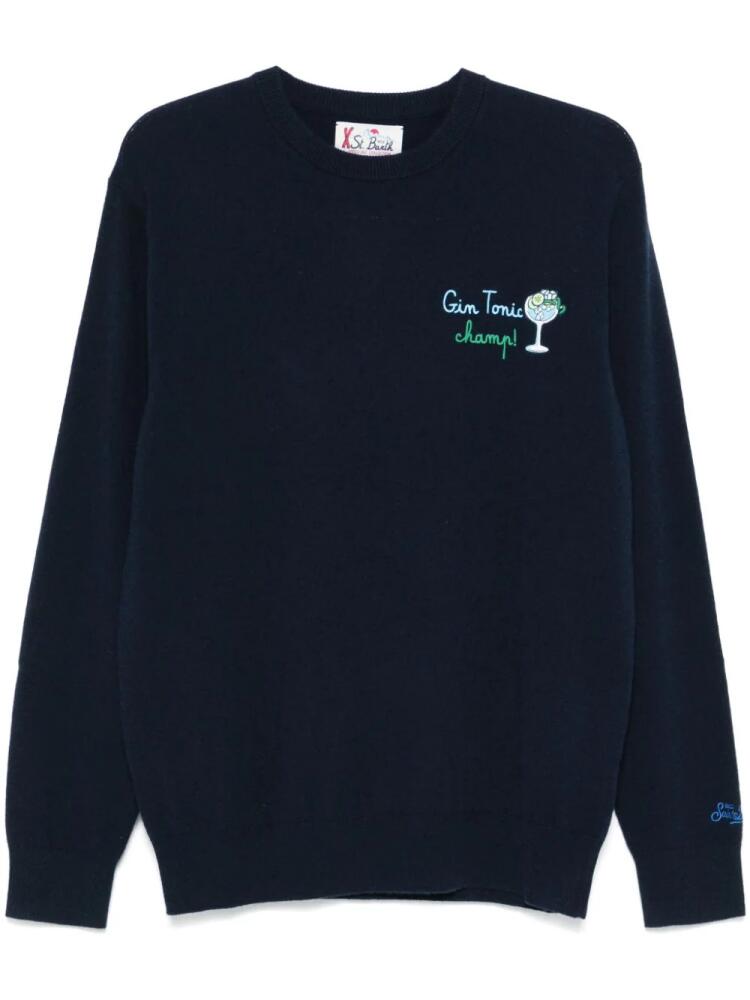 MC2 Saint Barth Heron sweater - Blue Cover