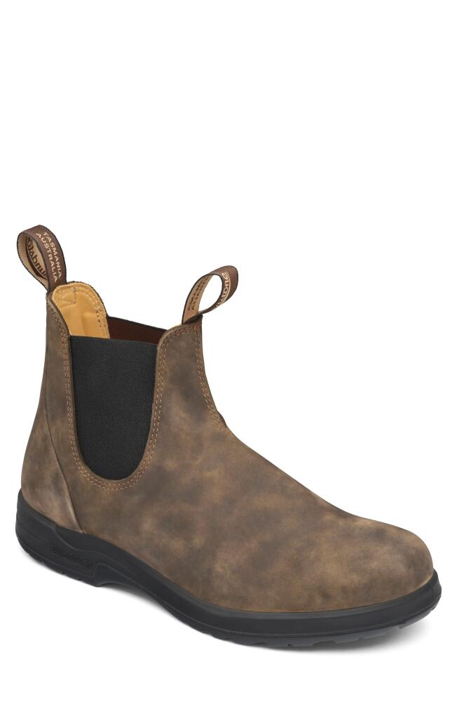 Blundstone Footwear All Terrain Series Water Resistant Chelsea Boot in Rustic Brown Cover