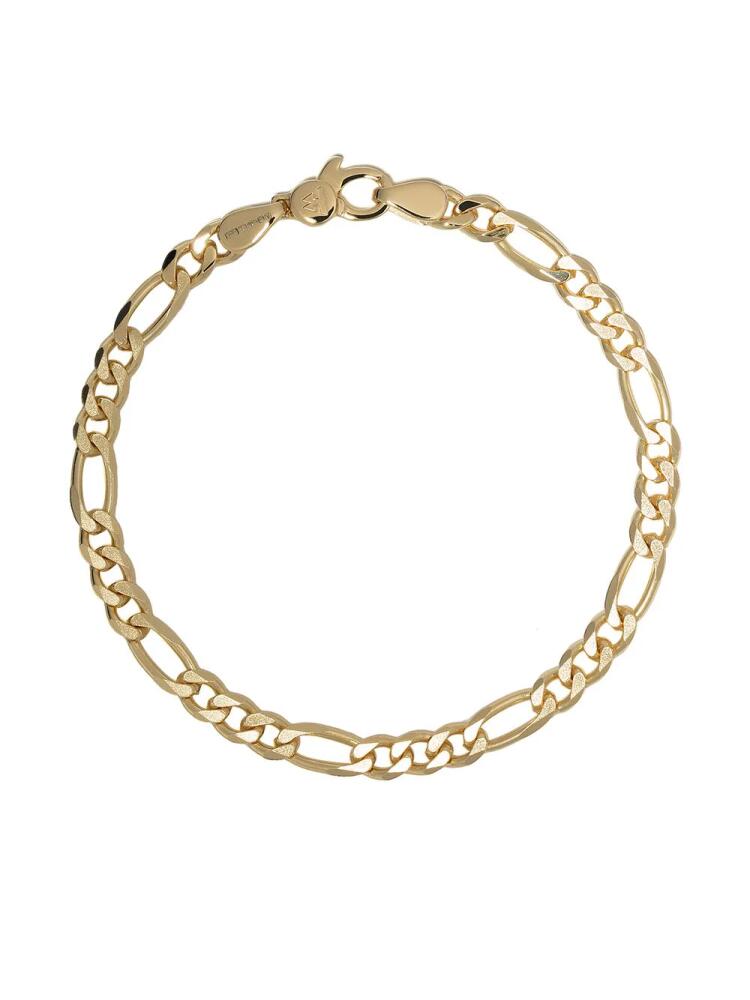 Tom Wood Figaro thick chain bracelet - Gold Cover