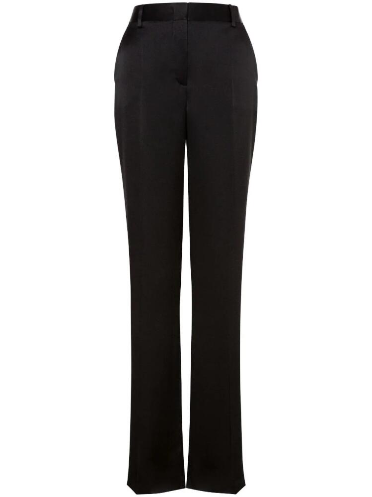 Alberta Ferretti tailored satin trousers - Black Cover