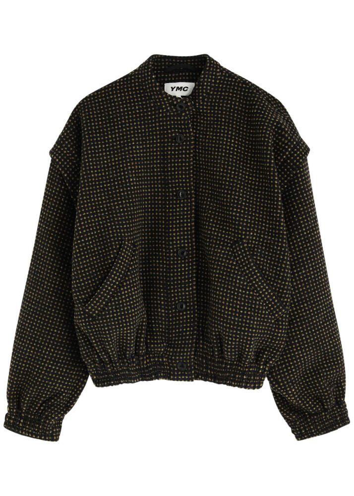 Ymc Jordan Patterned Wool Jacket - Black Cover