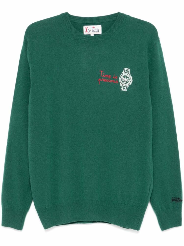 MC2 Saint Barth Heron sweater - Green Cover