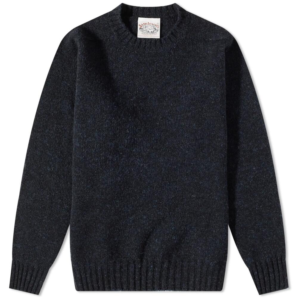 Jamieson's of Shetland Men's Crew Knit in Cosmos Cover