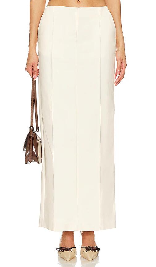 NBD Oraya Maxi Skirt in Cream Cover