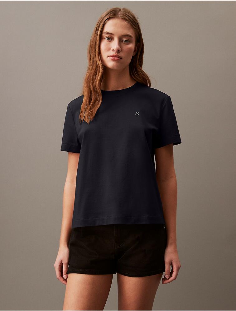 Calvin Klein Women's Archive Logo T-Shirt - Black Cover