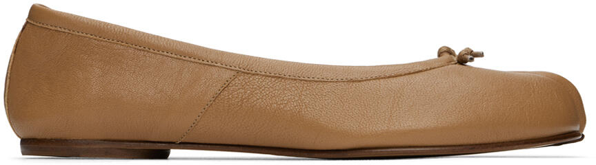 Maison Margiela Tan Tabi Ballerina Flats Cover