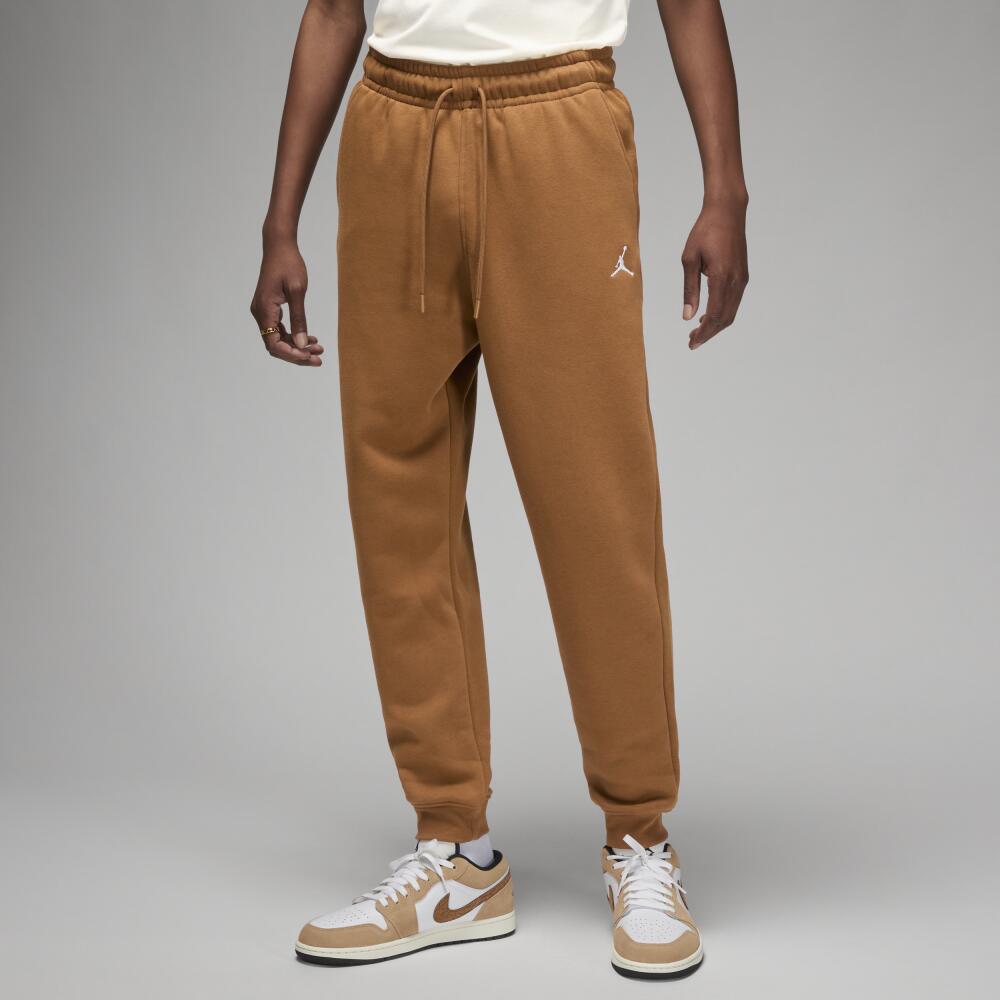 Men's Jordan Brooklyn Fleece Sweatpants in Brown Cover