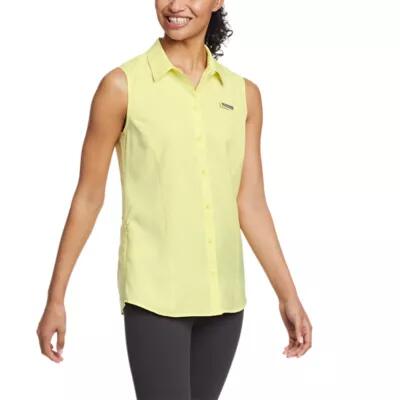 Eddie Bauer Women's Water Guide Sleeveless Shirt Cover