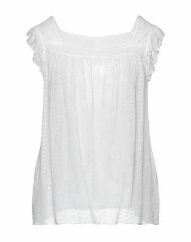 Diana Gallesi Woman Top Ivory Viscose, Cotton, Metallic fiber Cover