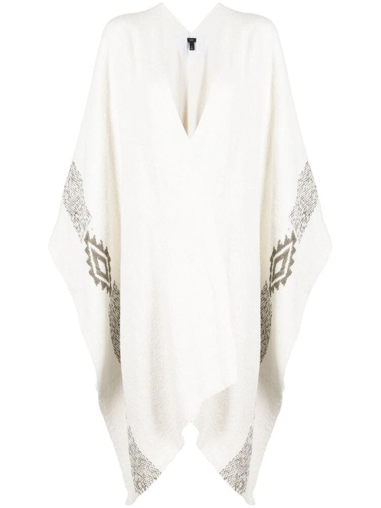 VOZ Estrella Duster open-front cardigan - White Cover