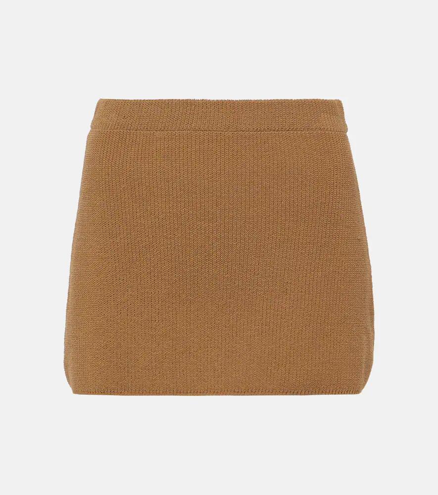 Aya Muse Agos cotton-blend miniskirt Cover