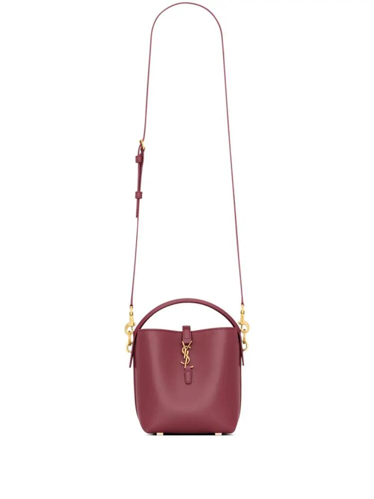 Saint Laurent mini Le 37 bucket bag - Red Cover