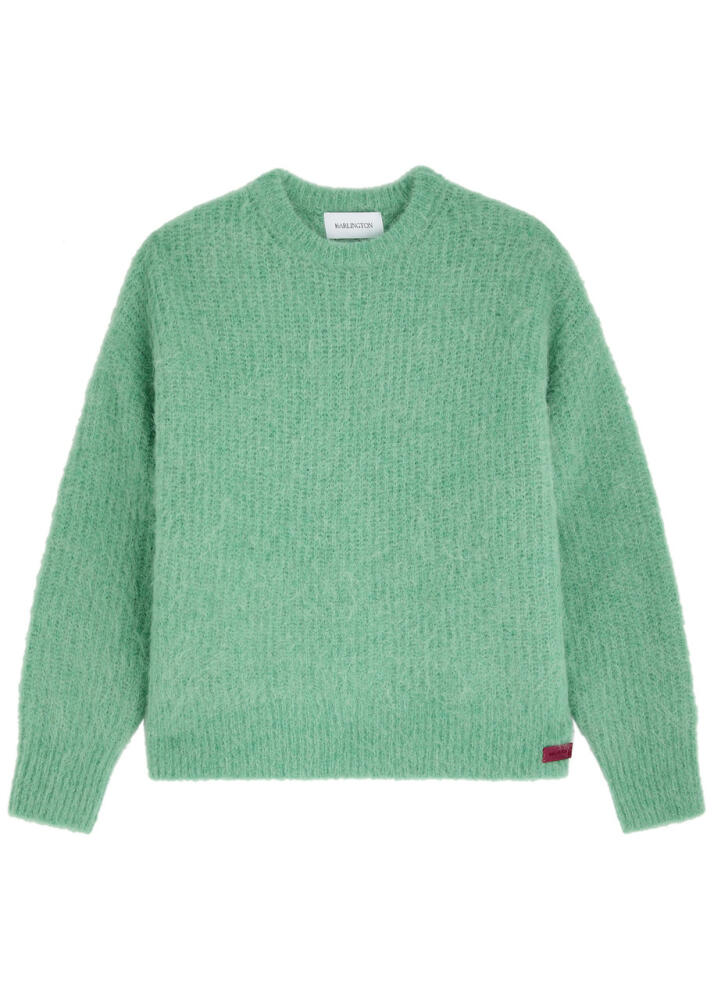 16 Arlington Sephia Alpaca-blend Jumper - Green Cover