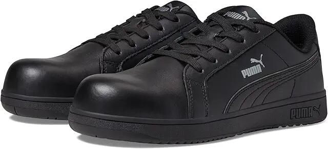 PUMA Safety Iconic Leather ASTM SD (Black/Black) Women's Shoes Cover