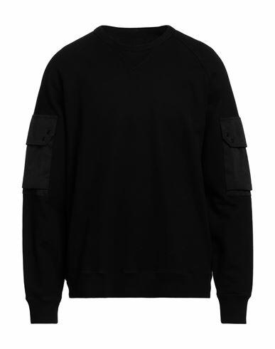 Ten C Man Sweatshirt Black Cotton, Polyester, Polyamide Cover