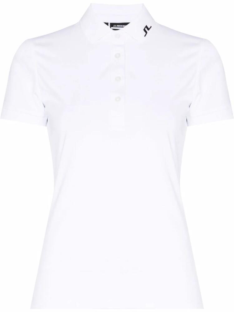 J.Lindeberg Golf Tour Tech polo shirt - White Cover