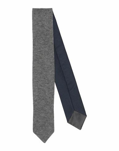 Canali Man Ties & bow ties Grey Silk Cover