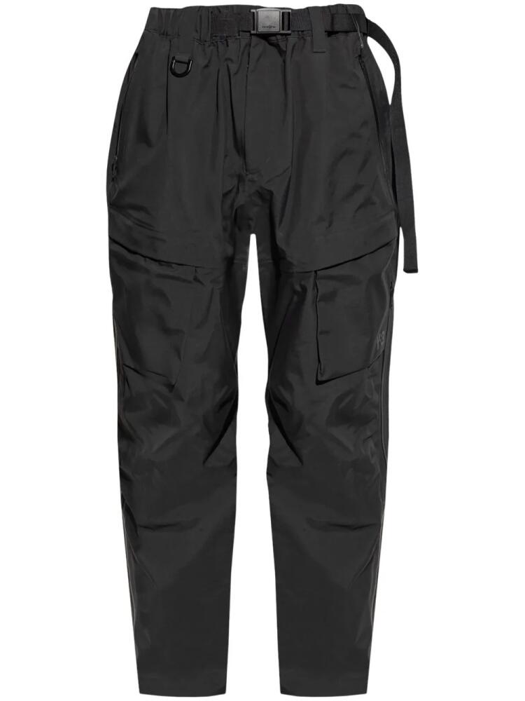 Y-3 x adidas Gore-Tex Hardshell cargo track pants - Black Cover