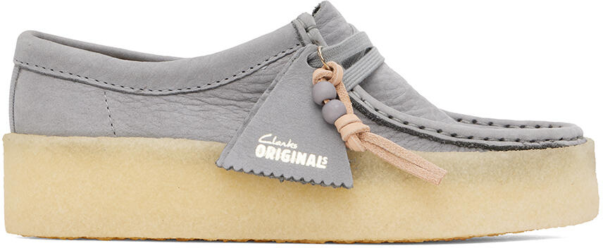 Clarks Originals Gray Wallabee Cup Derbys Cover