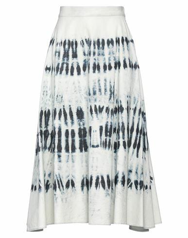 Weekend Max Mara Woman Midi skirt Sky blue Cotton Cover