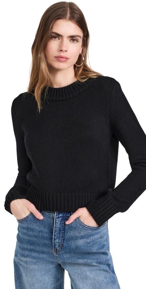 La Ligne Solid Mini Marin Sweater Black Cover