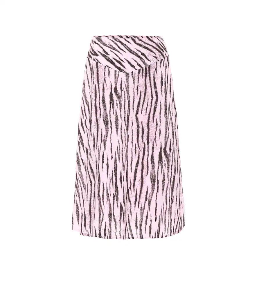 Baum und Pferdgarten Senga tiger-print midi skirt Cover