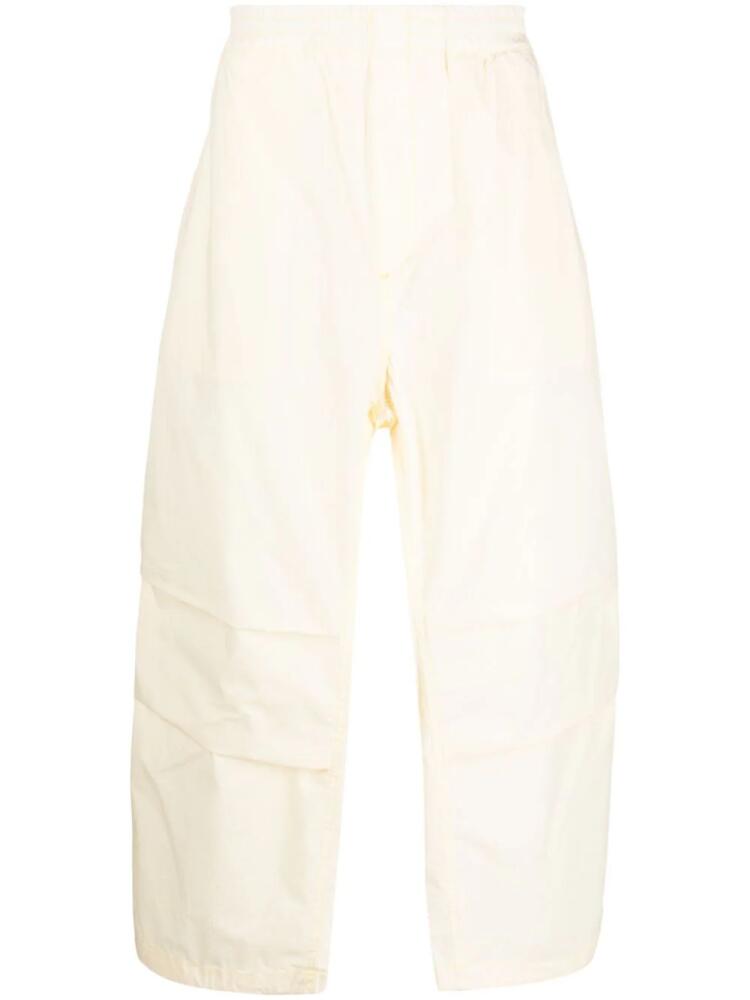 Sunnei pull-on wide-leg trousers - Yellow Cover