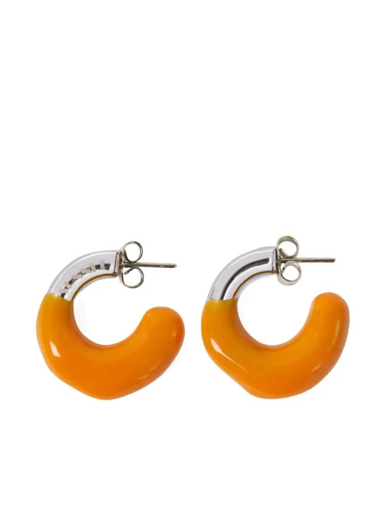 Sunnei mini rubberised earrings - Silver Cover