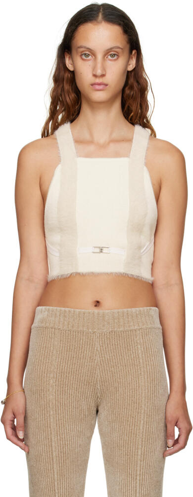 JACQUEMUS Off-White 'Le Haut Neve' Tank Top Cover