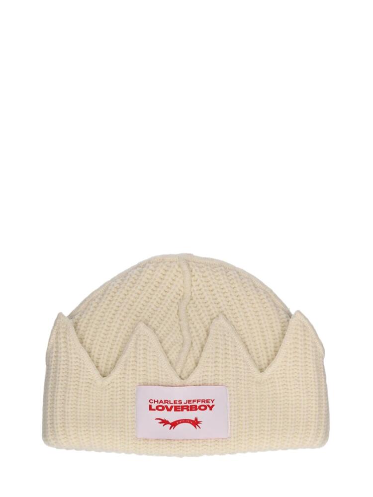 CHARLES JEFFREY LOVERBOY Chunky Crown Beanie Cover