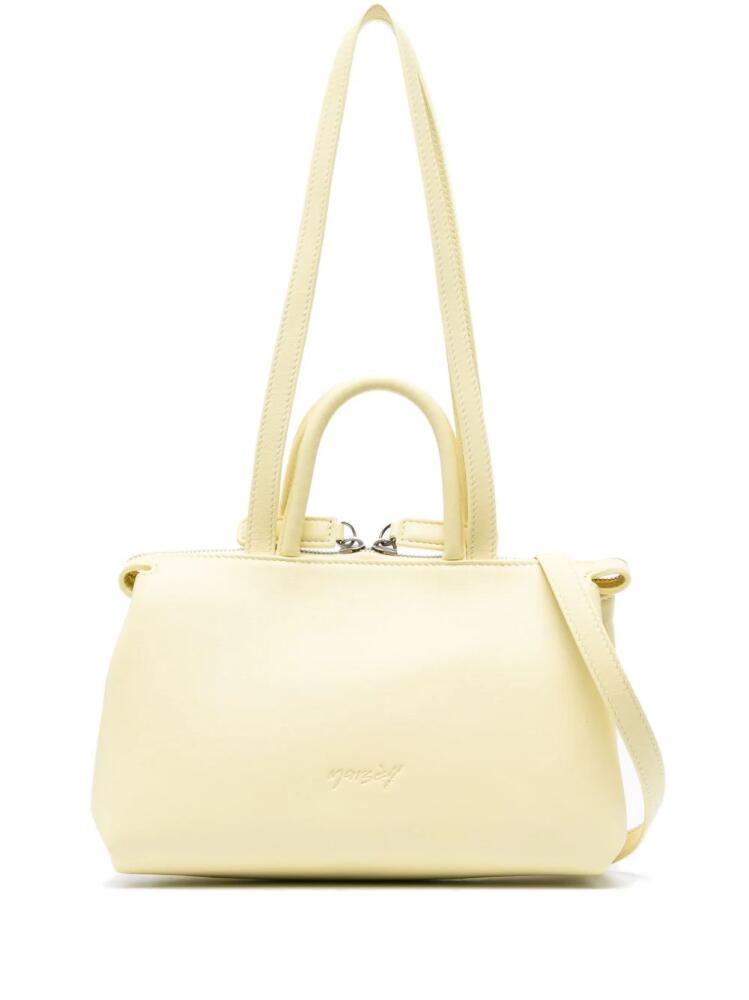 Marsèll mini Orizzonte leather shoulder bag - Yellow Cover