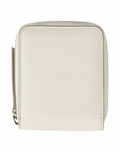 Maison Margiela Woman Wallet Off white Leather Cover