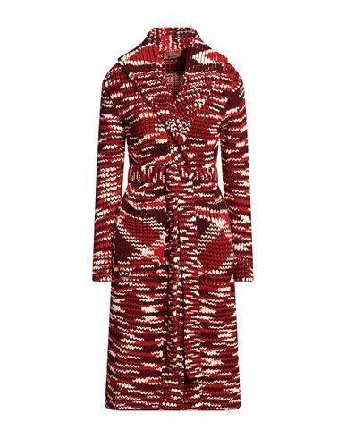 Missoni Woman Cardigan Red Wool Cover