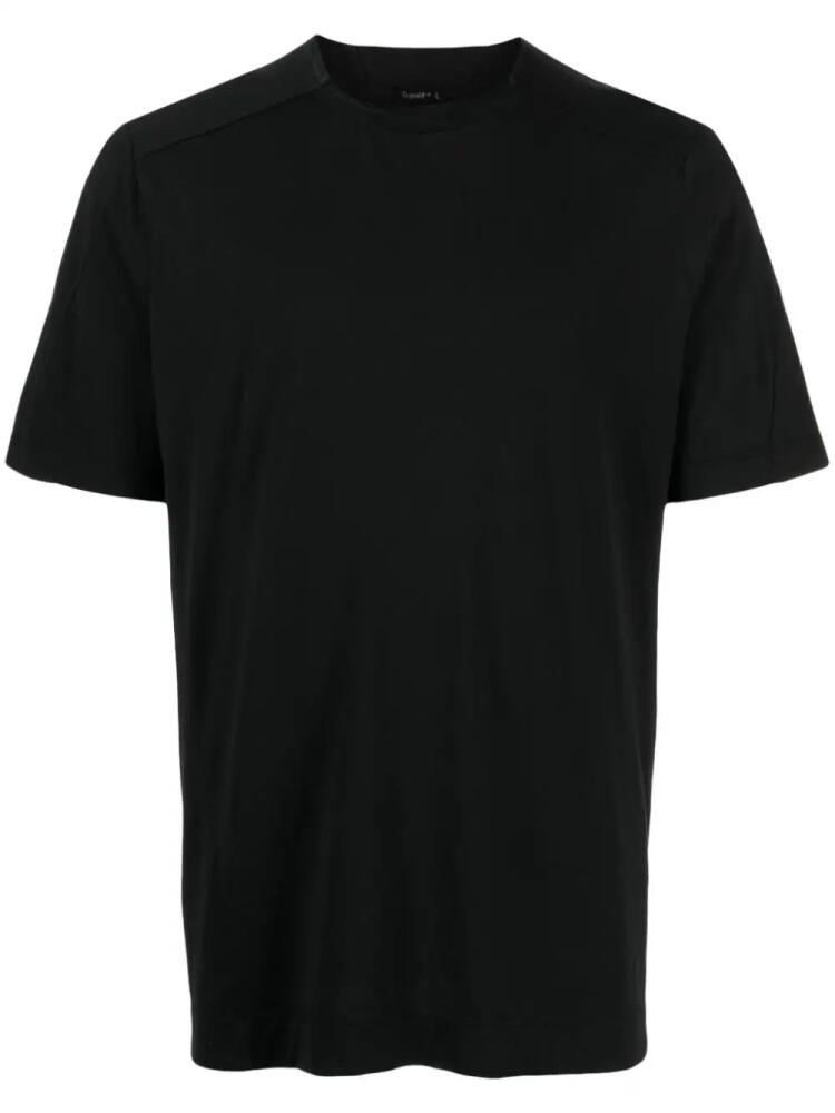 Transit round-neck cotton-blend T-shirt - Black Cover