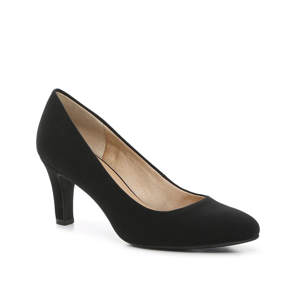 Kelly & Katie Genna Pump | Women's | Black Twill Canvas Cover