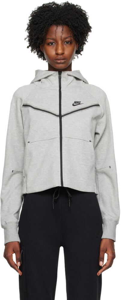 Nike Gray Sportswear Hoodie Cover