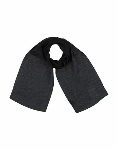 Fiorio Woman Scarf Black Viscose, Wool, Polyamide, Silk Cover