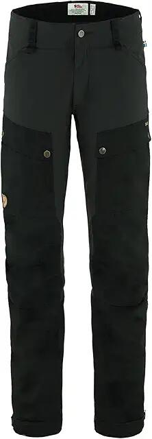 Fjallraven Keb Trousers (Black) Men's Casual Pants Cover