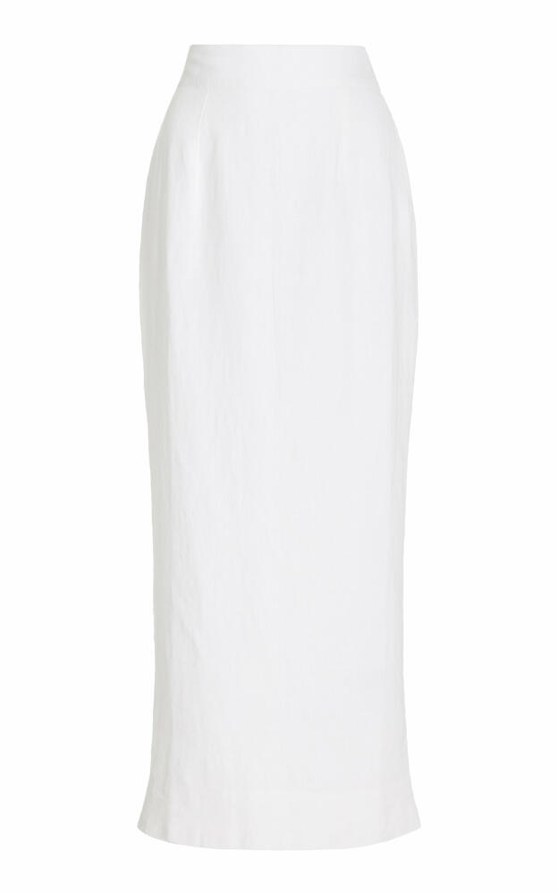 Posse - Exclusive Emma Linen Maxi Skirt - Ivory Cover