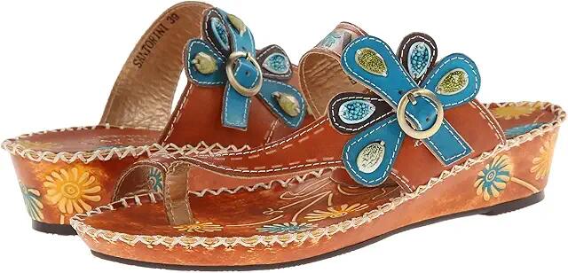 L'Artiste by Spring Step Santorini (Camel) Women's Sandals Cover