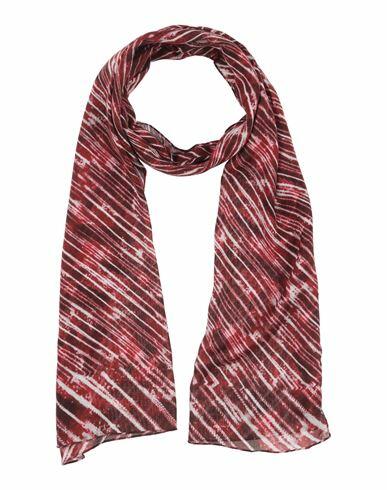 Fiorio Woman Scarf Red Viscose Cover