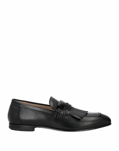 Mich Simon Man Loafers Black Calfskin Cover