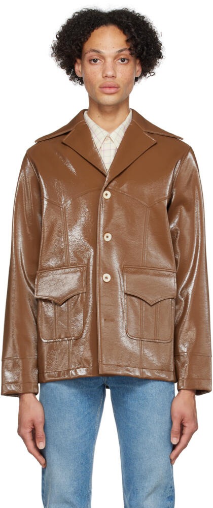 Séfr Brown Jules Jacket Cover